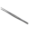 A2Z Scilab Utility Tweezers Straight Serrated Jaws 8L, Stainless Steel A2Z-ZR976